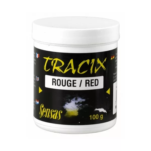 Sensas Tracix Crvena Boja za hranu za ribe 100gr