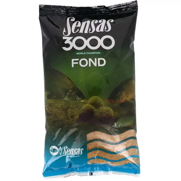 Sensas 3000 Fond Heavy Mix Prihrana za rijeke 3kg