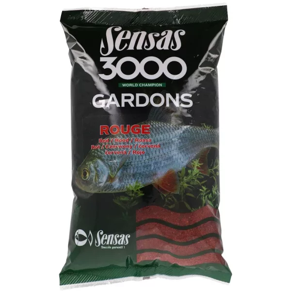 Sensas 3000 Gardons Red Roach Prihrana 1kg