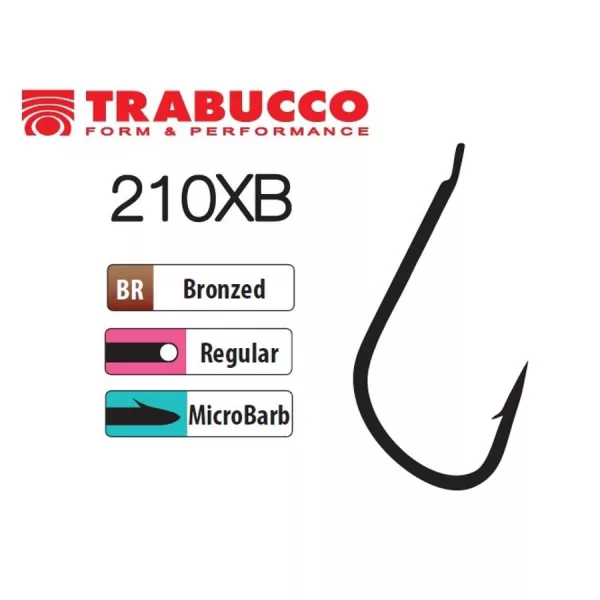 Trabucco XPS 210XB 12 Kukačasta udica s bradom 25kom