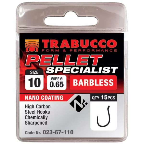Trabucco Pellet Specialist 16 Udica s okom, bez brade 15kom