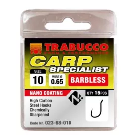 Trabucco Carp Specialist 10 Udica s okom, bez brade 15kom