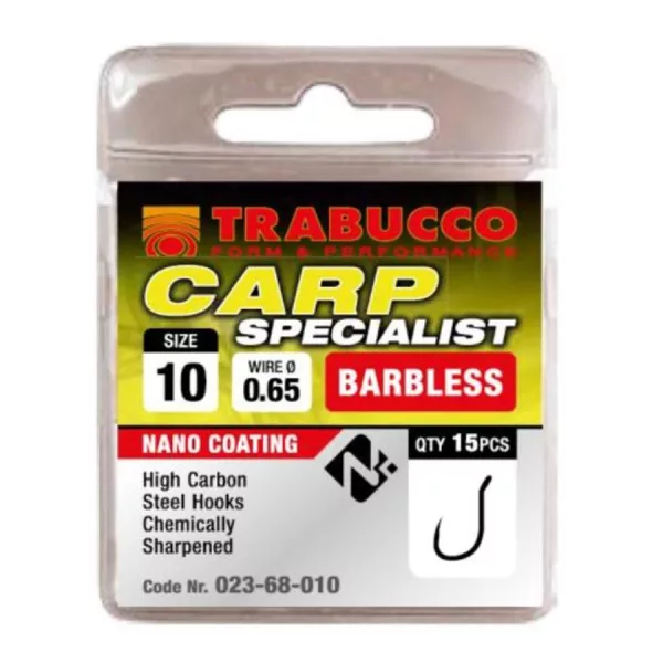 Trabucco Carp Specialist 16 Udica s okom, bez brade 15kom