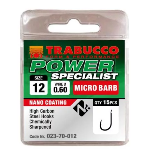 Trabucco Power Specialist 12 udica s lopaticom i bradom 15 kom