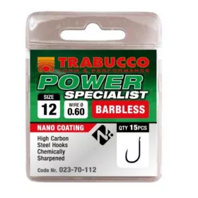   Trabucco Power Specialist 15 pločasti, bez bradice udica 15kom