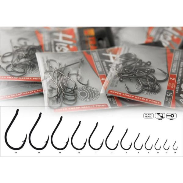 Trabucco Hisashi 10026 04 Kuka za grabežljivu ribu 15kom