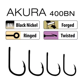   Trabucco Akura Continental 400 BN 02 Udica s okcem i bradicom 10kom