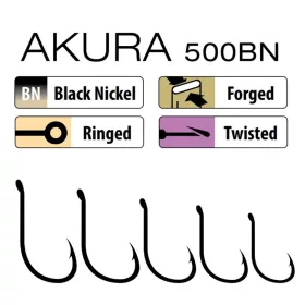   Trabucco Akura Carp Boilie 500 BN 02 Udica s okcem i bradicom za šarana 10kom