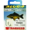 Trabucco Akura Carp 04 Kljuka s pločicom, s bradicom, monofil, unaprijed vezana, 10 kom