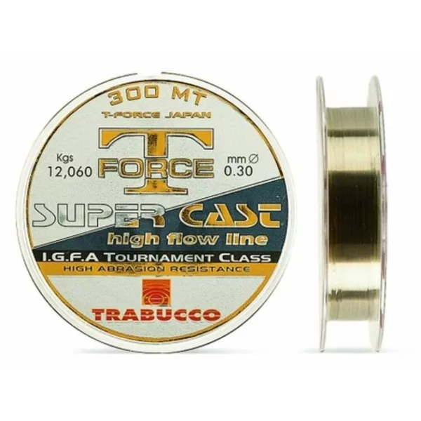 Trabucco T-Force Super Cast 150m 0,165mm Monofilna Glavna Struna