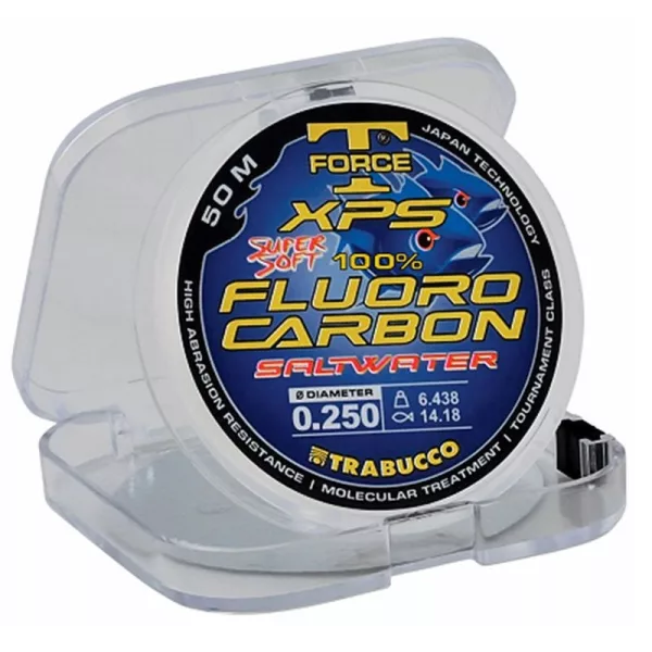 Trabucco T-Force XPS Fluorocarbon Saltwater 2013 50m 0,50mm Monofil Predvez