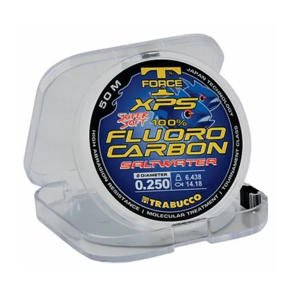 Trabucco T-Force XPS Fluorocarbon Saltwater 2013 25m 1,00mm Monofil Predvez