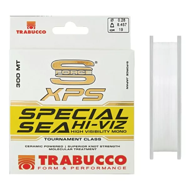 Trabucco S-Force XPS Special Sea Hi-Viz 300m 0,18mm Monofilna Glavna Strana