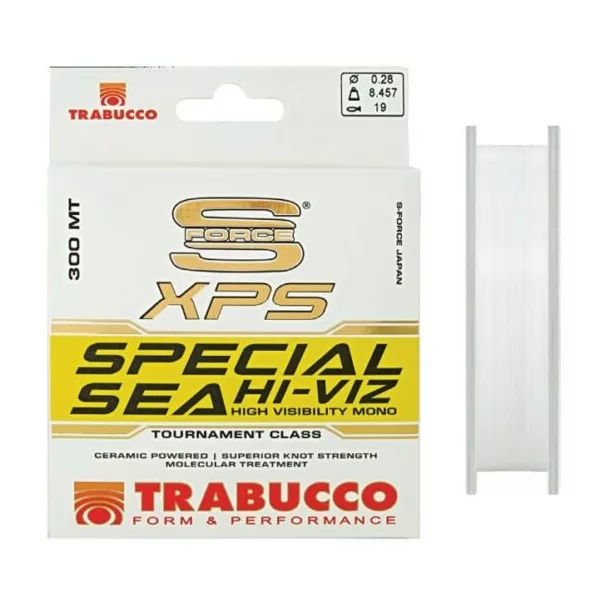 Trabucco S-Force XPS Special Sea Hi-Viz 300m 0,28mm Monofil Glavna linija