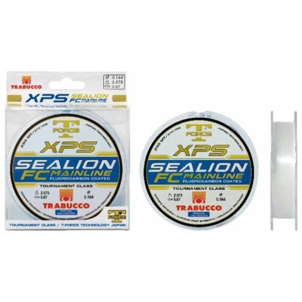 Trabucco T-Force XPS Sealion Fluorocarbon coated 250m 0,22mm Monofilna Glavna Struna
