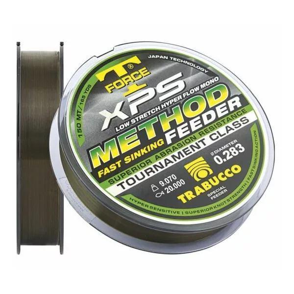 Trabucco T-Force XPS Method Feeder 150m 0,28mm Monofilna Glavna Struna