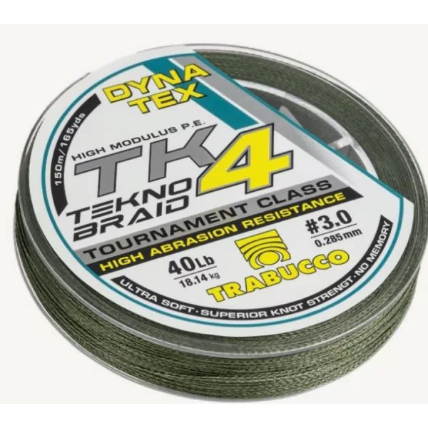 Trabucco DynaTex TK4 Tekno Braid MG 0,235mm 150m Pletena Glavna Struna