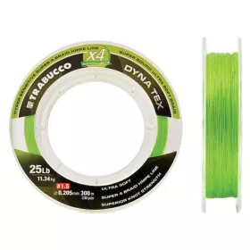   Trabucco Dyna-Tex X4 Power 150m 0,128mm Limeta Žuta Pletena Glavna Linija