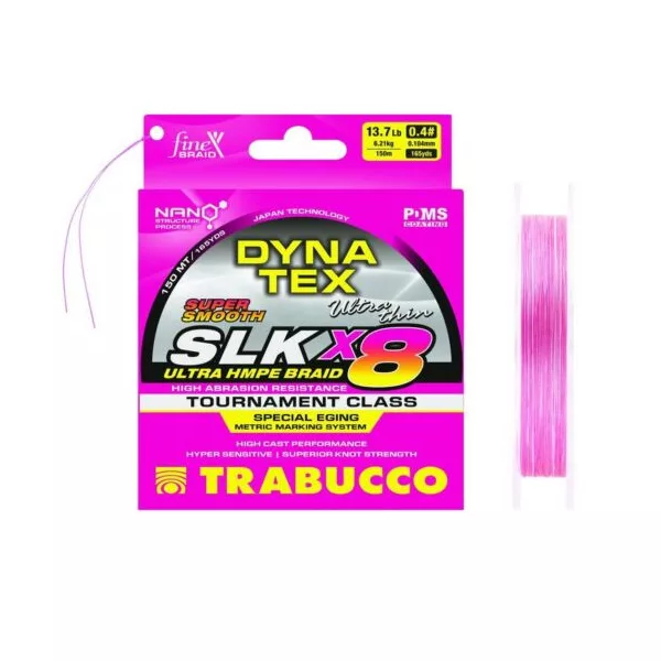 Trabucco Dyna-Tex SLK X8 Special EGI 150m 0,128mm Pletena Glavna Uzica