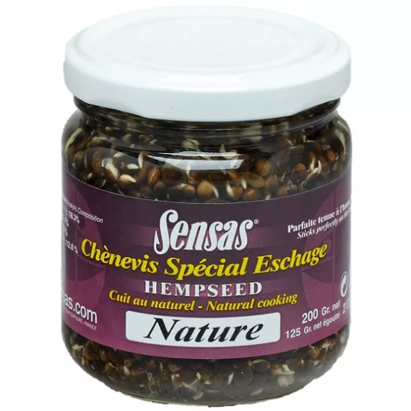 Sensas Hemp Cooked Special Natural Sjeme Konoplje 212ml