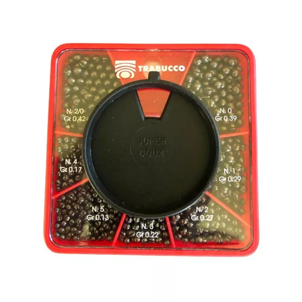 Trabucco GNT Match Set olovnih sačmi XL-Large 05-2/0 - 0,13-0,42gr