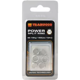 Trabucco Power Split Ring 11mm Ključni prsten 10kom