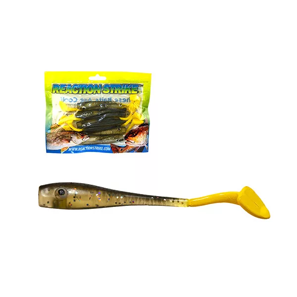 Arno Sphere Minnow Gray-Yellow 11cm Plastični mamac 10 kom