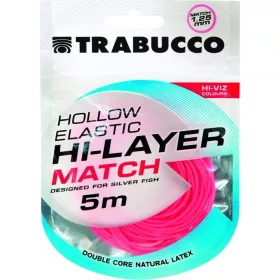   Trabucco Hi-Layer Hollow Elastic Match Šuplja guma za štap 1,25mm 5m