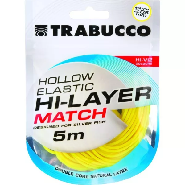 Trabucco Hi-Layer Hollow Elastic Match Šuplja guma za štap 2,05mm 5m