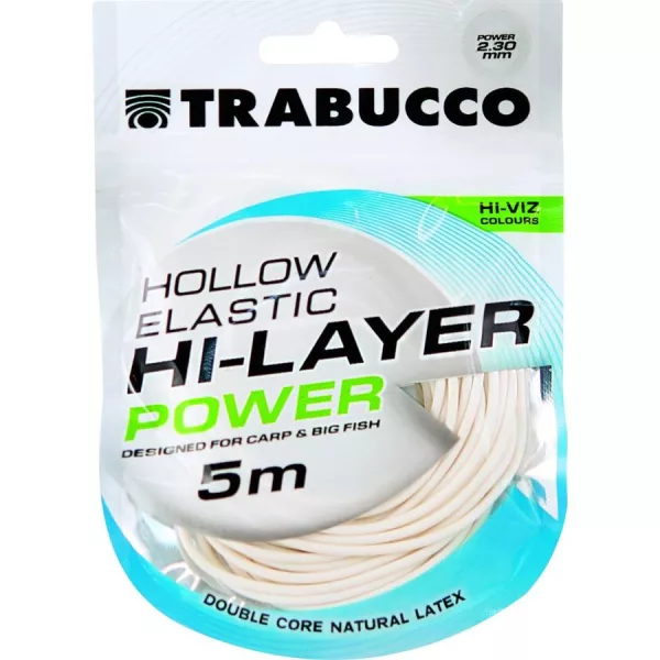 Trabucco Hi-Layer Hollow Elastic Power Šuplja guma za štap 2,3mm 5m