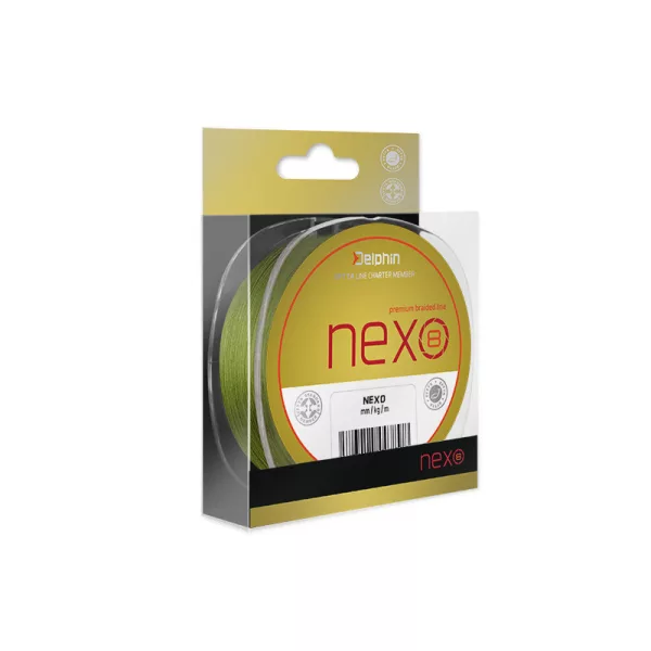 Delphin NEXO 8 zeleno 0,08mm 130m