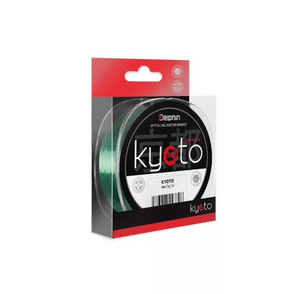 Monofilament Delphin KYOTO zeleni 0,181mm 6,7lbs 5000m