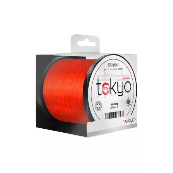 Monofil Delphin TOKYO narančasta 0,33mm 18lbs 600m