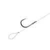 Predvez s udicom za feeder Delphin FLR Loop / 6kom 8cm #8