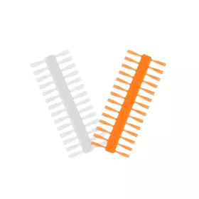 Delphin Q-STOP stoper / prozirni+narančasti 7mm