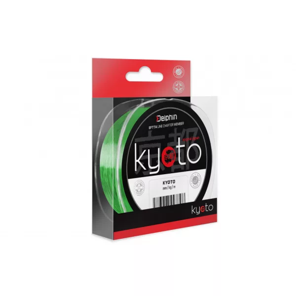 Monofil Delphin KYOTO / fluorescentno zelena 0,261mm 12,6lbs 200m