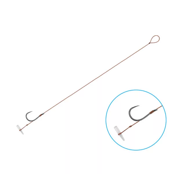 Feeder vezana udica Delphin Proxi 8 Quickstop / 6 kom 8cm #8 SM