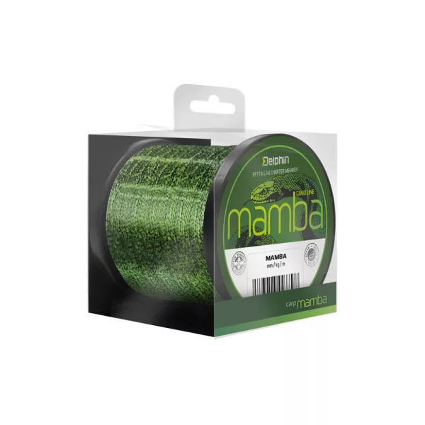 Delphin MAMBA Carp / kamuflaža 0,28mm 13,4lbs 1200m