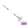 Delphin BOMB! Twisto RIGS Fluorocarbon / 3 kom Fluorocarbon 8 8cm
