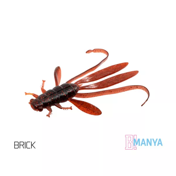 Delphin MANYA UVs nimfa / 5kom 10.5cm/BRICK