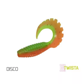 Gumena varalica Delphin TWISTA UVs / 5kom 8cm/DISCO