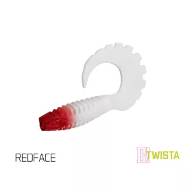 Gumena varalica Delphin TWISTA UVs / 5kom 10cm/RedFACE