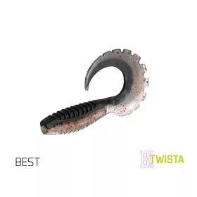 Gumena varalica Delphin TWISTA UVs / 5kom 10cm/BEST