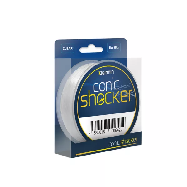 Delphin Konični predvez za bacanje Conic SHOCKER / 6x13m 0,28mm-0,50mm