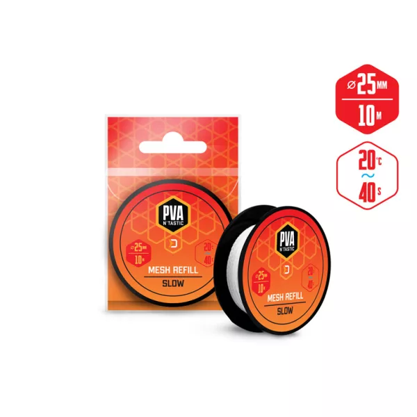 Delphin PVA n 'tastic rezervna mreža / 10m - 25mm PVA mreža
