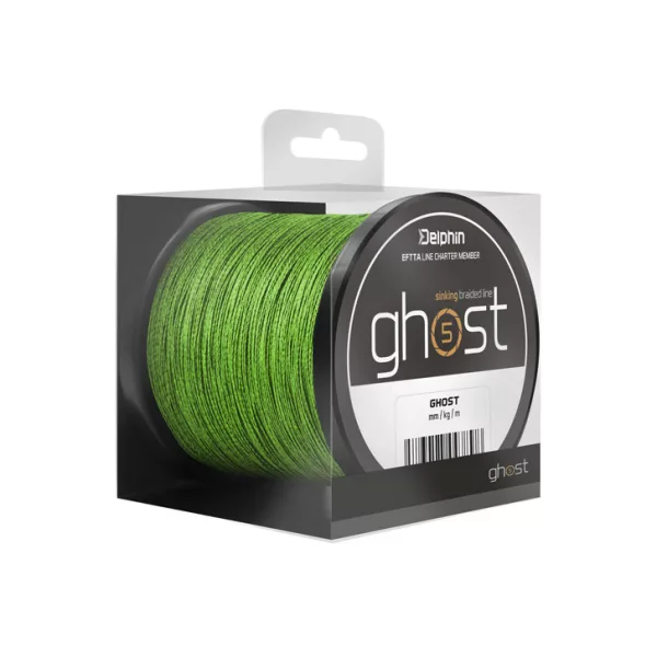 Delphin GHOST 4+1/ zelena 0,16mm 8,2kg 300m