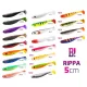 Delphin DuoPACK BOX Top mix BOMB! Rippa / 12x 5 kom 5cm/MIX gumena riba