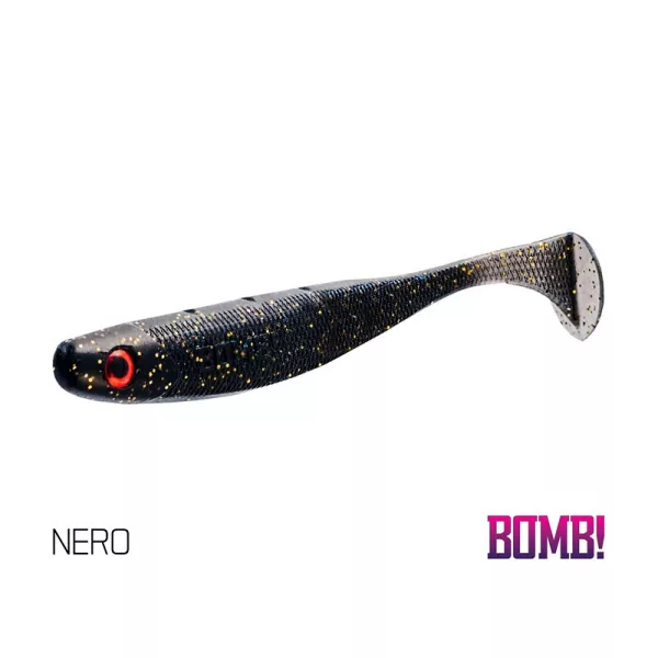 Delphin DuoPACK BOX BOMB! Rippa / 12x 5 kom. 5cm/NERO gumena varalica