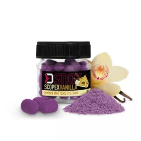 Delphin D SNAX WAFT mamac 10x7mm/20g Scopex-vanilija wafters