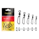 Delphin Rolling Swivel With T Snap - #8 Vrtilica 10kom